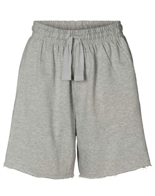 Caitlin Light Stretch Shorts - Grey Melange
